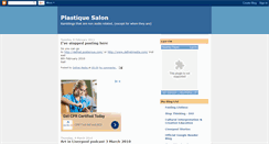 Desktop Screenshot of plastiquesalon.blogspot.com