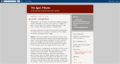Desktop Screenshot of agontribune.blogspot.com