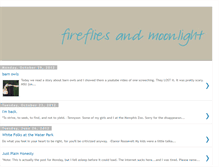 Tablet Screenshot of firefliesandmoonlight.blogspot.com