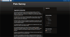 Desktop Screenshot of patogarvey.blogspot.com