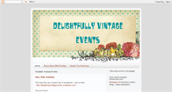 Desktop Screenshot of delightfullyvintageevents.blogspot.com