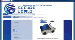 Desktop Screenshot of idsecureworld.blogspot.com