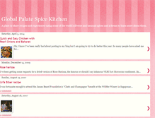 Tablet Screenshot of globalpalate.blogspot.com