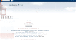 Desktop Screenshot of lankahotnews.blogspot.com