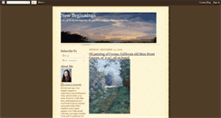 Desktop Screenshot of linda-newbeginnings.blogspot.com