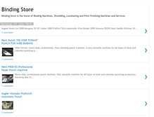 Tablet Screenshot of bindingstore.blogspot.com