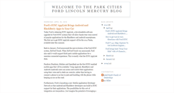 Desktop Screenshot of parkcitiesflm.blogspot.com