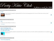 Tablet Screenshot of prettykittieclick.blogspot.com