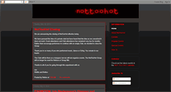 Desktop Screenshot of nottoohot.blogspot.com