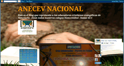 Desktop Screenshot of anecevnacional.blogspot.com