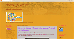 Desktop Screenshot of piecesofculture.blogspot.com