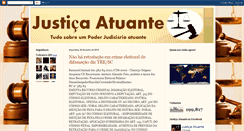 Desktop Screenshot of justicaatuante.blogspot.com