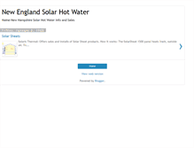 Tablet Screenshot of nesolarhotwater.blogspot.com
