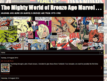 Tablet Screenshot of mightyworldofbronzeagemarvel.blogspot.com