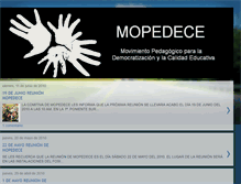 Tablet Screenshot of mopedece.blogspot.com