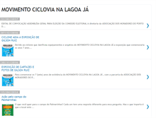 Tablet Screenshot of movimentociclovianalagoaja.blogspot.com