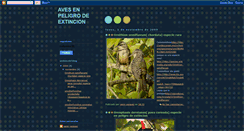 Desktop Screenshot of epo143-aves-extincion-yanin2-1.blogspot.com