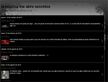 Tablet Screenshot of musicagela.blogspot.com