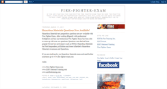 Desktop Screenshot of firefighterexam.blogspot.com