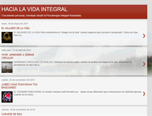 Tablet Screenshot of hacialavidaintegral.blogspot.com