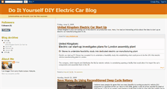 Desktop Screenshot of electriccarmania.blogspot.com