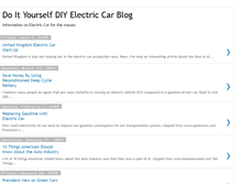 Tablet Screenshot of electriccarmania.blogspot.com