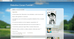 Desktop Screenshot of detective-conan-forever.blogspot.com