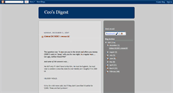 Desktop Screenshot of ceodigest.blogspot.com