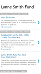 Mobile Screenshot of lynnesmithfund.blogspot.com