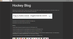 Desktop Screenshot of hockeyblog-kev.blogspot.com