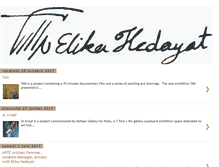 Tablet Screenshot of elikahedayat.blogspot.com