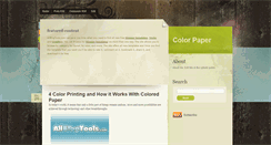 Desktop Screenshot of color-paper.blogspot.com