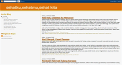 Desktop Screenshot of pedulikesehatan.blogspot.com