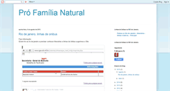 Desktop Screenshot of profamilianatural.blogspot.com