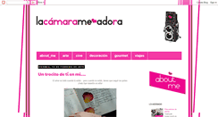 Desktop Screenshot of la-camara-me-adora.blogspot.com