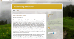 Desktop Screenshot of manifestinginspiration.blogspot.com