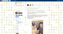 Desktop Screenshot of bhsclassof64.blogspot.com