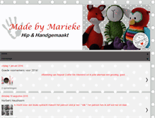 Tablet Screenshot of madebymieke.blogspot.com