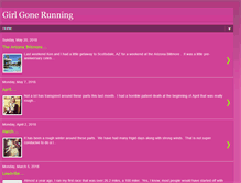 Tablet Screenshot of girlgonerunning.blogspot.com