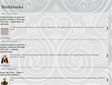 Tablet Screenshot of markietanka.blogspot.com