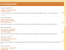 Tablet Screenshot of amesthesweets.blogspot.com