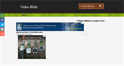 Desktop Screenshot of myvideobible.blogspot.com