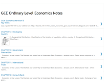 Tablet Screenshot of oleveleconomicsnotes.blogspot.com