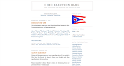 Desktop Screenshot of ohio-election.blogspot.com