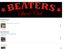 Tablet Screenshot of beatersspeedclub.blogspot.com