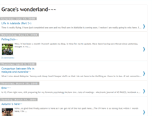 Tablet Screenshot of gracewonderland87.blogspot.com