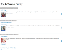 Tablet Screenshot of levasseurfamily.blogspot.com