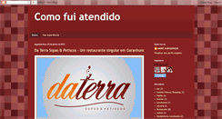 Desktop Screenshot of comofuiatendido.blogspot.com