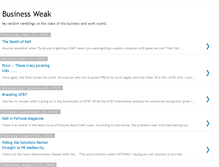 Tablet Screenshot of businessweak.blogspot.com