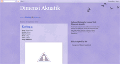 Desktop Screenshot of dimensiakuatik.blogspot.com